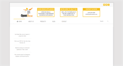 Desktop Screenshot of openboxstore.com